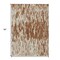 Edge Collections - 5' x 8' - Orange - Indoor and Outdoor Washable Abstract Area Rug - 1 Piece